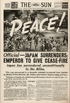 THE SUN newspaper detail image